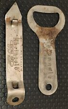 Two Vintage Rheingold Extra Dry Lager Beer Can and Bottle Openers. Walden - NY picture