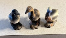 Enesco Duck Figurines Colorful Decoy Miniatures Set Of 3 E3248 picture