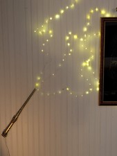 Title: Pottery Barn Teen Harry Potter Enchanted Lit Wand Wall Decor w/ 96 Lights picture