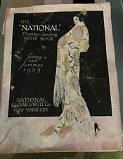 Antique 1925 NATIONAL CLOAK SUIT NY Catalog Spring Summer As Is picture
