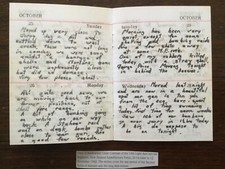 WWII 1942 BOMBARDIER DIARY OF 14th LIGHT ANTI-AIRCRAFT REGIMENT *(Reproduction)* picture