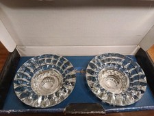 Vintage Crystal Candleholders by Darby NIB picture