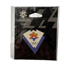 New 2002 Salt Lake City Utah Winter Olympics Aminco Pin Lapel Y2K NOS picture