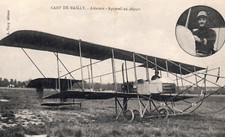 WWI Maurice Farman Airplane Pilot Postcard Biplane picture