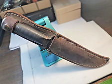 VINTAGE ~ R.J. RICHTER SOLINGEN GERMANY FIXED BLADE & ORIG SHEATH USED CONDITION picture