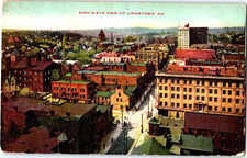 Postcard 1907-1915 Bird's Eye View of Uniontown, Pennsylvania picture