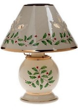 Lenox Holiday Candle Lamp for Moms Recreating 1995 Christmas for Ungrateful Kids picture