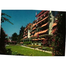 Vintage Carlton-Hotel Tivoli Lucerne Switzerland Postcard O. Pfeifer Unused picture