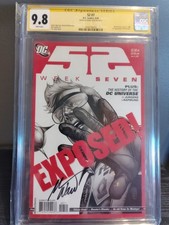 DC 52 Week 7 Seven CGC SS 9.8 Signed Mark Waid 🔑 1st App Kate Kane picture