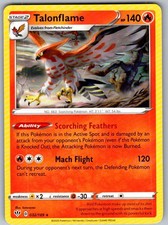 POKÉMON TCG TALONFLAME 032/189 RARE DARKNESS ABLAZE LIGHTLY PLAYED picture