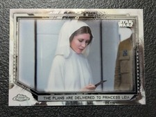2021 Star Wars Chrome Legacy #58 - The Plans are Delivered to Princess Leia NM picture