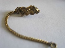 Year 1951  Pin Vintage Tiny School Award ? picture