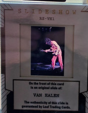 VAN HALEN Eddie Van Halen SLIDE RELIC Card 2026 Leaf SLIDESHOW Rock SLIDES DREAM picture