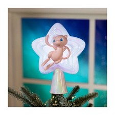 Pokemon Center Mew Winter Night Sky Holiday Christmas Tree Topper IN HAND Sealed picture