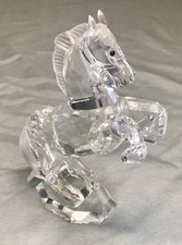Swarovski Crystal SCS Rearing Stallion Horse Figurine 174958 Retired MINT picture