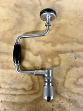 Vintage North Bros Yankee 10” Sweep Bit Brace Hand Drill #2100 Universal Jaws picture