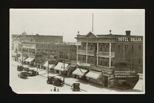 Fifth Street So - Lethbridge Alberta - View of a commercial street- Old Photo picture