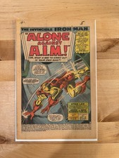 Iron Man #1 1968 Marvel Silver Age COVERLESS Complete Interior picture