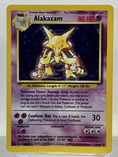 Pokémon TCG - Alakazam - Base Set DMG picture