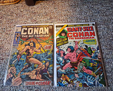Marvel Conan the Barbarian #1 1972 Giant-Size Annual #5 Lot 2 Roy Thomas picture
