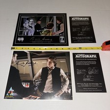 BARRIE HOLLAND STAR WARS OFFICIAL PIX COA Signed Autographed 8X10 photo Lt. Renz picture