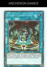 Fiend's Sanctuary SEC YUGIOH Card Unlimited picture