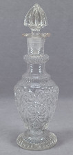 19th Century Bohemian Joseph Conrath Maxhutte Milovy Mold Blown Glass Perfume picture
