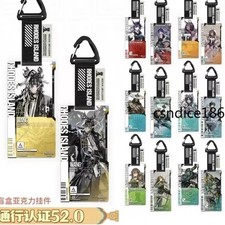 Arknights Character Acrylic Pass Holder Game Merch Lanyard Card Display Stand picture