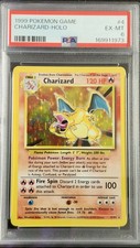 Pokemon PSA 6 Charizard 4 Base Set picture