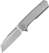 Kubey KB Knives Nexus Framelock Gray Titanium Folding M390 Pocket Knife 442A picture
