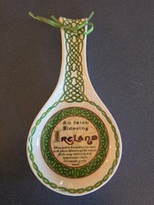 Spoon Rest, Irish Blessing, The Celtic Collection Circular Forms & Celtic Knots  picture