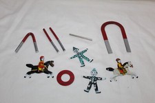 Vintage Clown Magic Trick magnet Unknown ? illusion metal magician picture