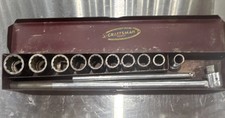 1930’s Vintage Craftsman 1/2 Drive Socket And Breaker Bar. C Series Complete picture