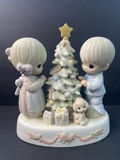 Precious Moments Sharing Our Christmas Together Multicolor Lights 524115 picture