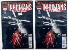 Inhumans: Attilan Rising Lot 2 #5 x2 2015 Marvel Black Bolt Medusa Comics picture
