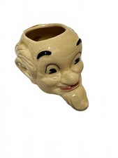 Vintage Li'l Abner Pappy Yokum Character Mug Ceramic Face Cup picture