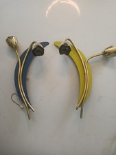 A lovely pair of Italian 1950s wall lights. picture