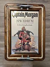 Vintage CAPTAIN MORGAN Spiced RUM Tray Mirror 15.5