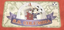 2001 Tokyo Disney Sea Souvenir License Plate Featuring Captain Mickey Mouse. picture
