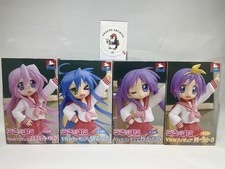Lucky Star Vivit Figure Set Konata Kagami Tsukasa Miyuki System Service Japan picture