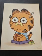 Sunday Night Garfield #9/125 Mike Mitchell Print Just Like Us JLU Mondo BNG picture