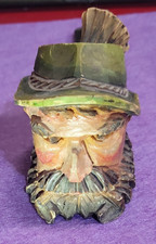 VINTAGE CARVED PIPE ENGLISHMAN  HEAD picture