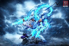 Jimei Palace - One Piece Monkey D Luffy Gear 5 Nika LED Statue Ready To Ship picture
