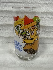 Vintage 1981 McDonald's The Great Muppet Caper Glass 5.5in Kermit Fozzie picture