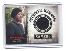 SONS OF ANARCHY 2014 CZE RYAN HURST AS OPIE WINSTON WARDROBE CARD # M06 picture
