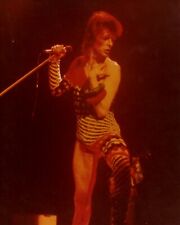 David Bowie Ziggy Photo Vintage Colour 10 x 8 Circa Early 1970s picture