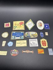 20 Original 1900s Antique French Soap And Lotion Beauty Labels Small picture