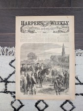 Harpers Weekly July 9, 1870 First Reading Declaration of Independence New York picture
