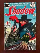 The Shadow #1 (DC Comics 1973) 1st Shadow 1st Margo Lane Bronze Age 9.4 NM picture