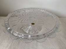 Royal Crystal Rock Crystal Cake Stand picture